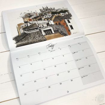 Digital print calendars