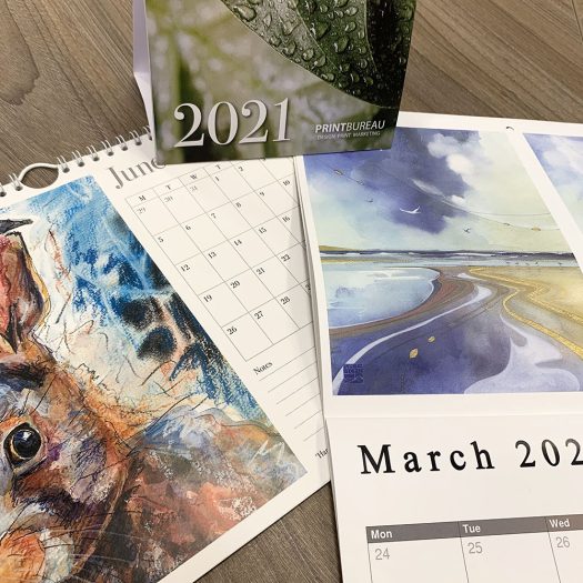 Digital print calendars